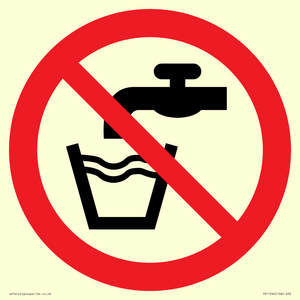 P005 Prohibition: Not drinking water